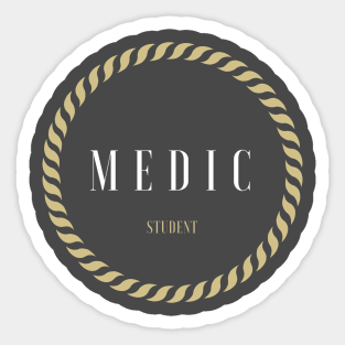 Medic student Sticker